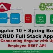 Angular Spring Boot CRUD Full Stack App 21 Connecting Angular With Update Employee REST API