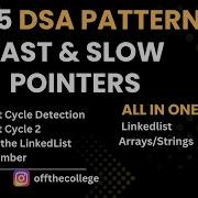 L2 Fast And Slow Pointers 25 DSA Patterns New Easy Way To Master DSA Crack FAANG