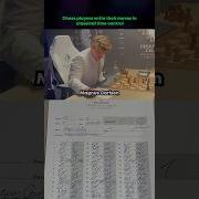 Chess Players WRITE THEIR MOVES And Look At Their Handwriting