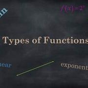 Types Of Functions Linear Quadratic Cubic Exponential The Bearded Math Man