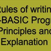 How To Write Program In Gw Basic Rules For Writing Program In Gw Basic 10th Computer Online Lecture