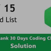 Day 15 Linked List HackerRank Solution Coded In Python