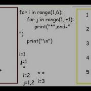 PYTHON PROGRAM 1 HOW TO USE NESTED LOOPS FOR PRINTING DIFFERENT PATTERNS
