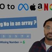 Find Missing Number In An Array Array Problem Solving Series Arraysinjava Code2sde