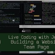 Building A Website Team Page Live Coding With Jesse
