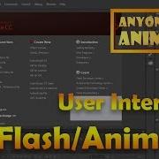 Adobe Animate Flash User Interface