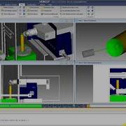 Vericut Simulation G Code 5 Axis Table Head