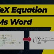 Copy LaTeX Equations From TexStudio To MS Word In SECONDS