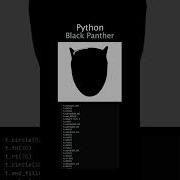 Drawing Black Panther With Turtle Shorts Python
