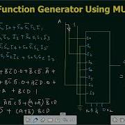 Logic Function Generator Using Mux Part2