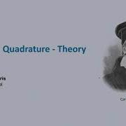 Gaussian Quadrature Theory