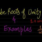 Examples Cube Roots Of Unity