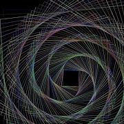 Draw A Square Spiral By Python