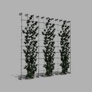 Wall Trellis System 3D Model By CADdetails Com