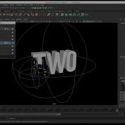 Maya 2017 Exploding Text With The MASH Explode Node
