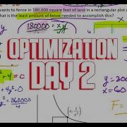Optimization Day 2 Open Sided Box Farmer S Fence