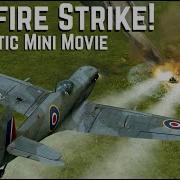 Spitfire Strike British Fighter Takes Heavy Damage On Mission Historic Cinematic IL 2 Sturmovik