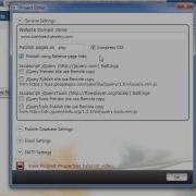 PHP Generator Project Properties Editor