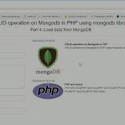 Load Data From Mongodb In Php Part4