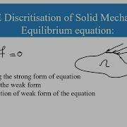 Weak Form Of Equilibrium Equation Poisson S Equation And Finite Element Discretization In 1D