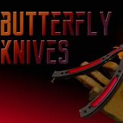 All Butterfly Knives With All Skins In CS GO