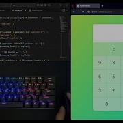 ASMR Programming Calculator App Coding No Talking