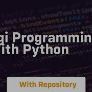 Cgi Programming With Python