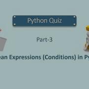 Python Quiz Series Part 3 Boolean Expressions Conditions In Python