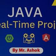 Java Realtime Project Full Stack Development Session 02 Ashok IT