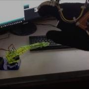 Hand Gesture Controlled Robotic Arm Flex Sensor Application Microcontroller Project