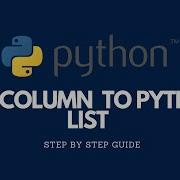 CSV Column To Python List