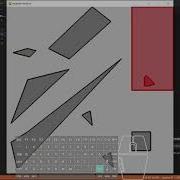 Polygon Collision Detection Simulation Using Separated Axis Theorem