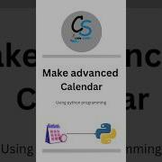 Create Advanced Calendar By Python Code Python Pydroid3 Calendar Programming Codescript