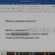 Python Interview Question Python Lambda Function