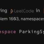 Solving LeetCode Problem 1603 With Namespaces In APL Design Parking System