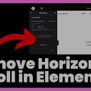 How To Remove Horizontal Scroll In Elementor