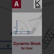 Dynamic Block For Door Autocad Autocadblocks Architecture Tutorials