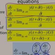 Differentiation 13 Parametric Differentiation