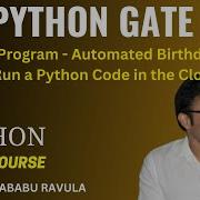 PYTHON Python Program Automated Birthday Wisher Run A Python Code In The Cloud RBR