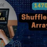 1470 Shuffle The Array No Extra Space Leetcode Daily Challenge