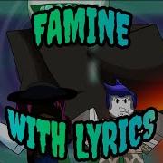 Famine With Lyrics Forsaken Cover