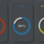 Make A Progress Tracker For Your Portfolio Website Using HTML CSS And JS Circular Progress Bar