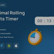 FlutterFlow Rolling Digits Timer Widget Flutterflow Timer Rolling Digits