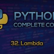 32 Lambda Python Full Course Beginner To Advanced FREE