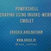 PowerShell WebScraping Part 1