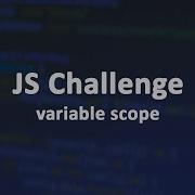 JS Interview Challenges Variable Scope Arabic