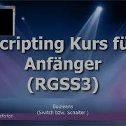 RGSS3 05 Boolean Switches Bzw Schalter Scripting Tutorial RPG Maker VX Ace Deutsch