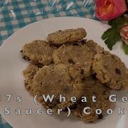 747s Wheat Germ Saucer Cookies