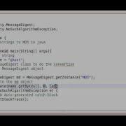 MD5 Hashing In Java