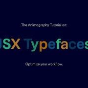 Animography Tutorial Installing And Using JSX Typefaces